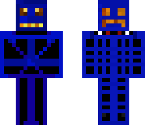 blauw man