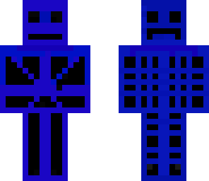 blauw man