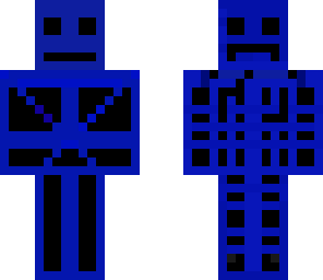 blauw man