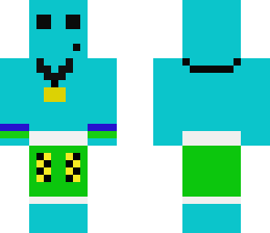 blue slime surfer