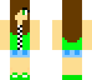 green girl