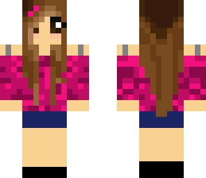 fixed skin pink girl