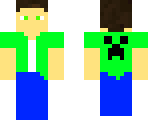 cool kid with a creeper hoodie