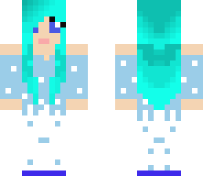 ice and snow girl