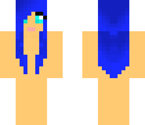 blue girl base