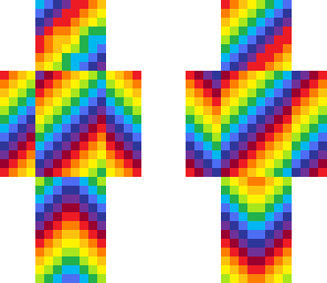 rainbow skin