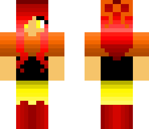 flame girl