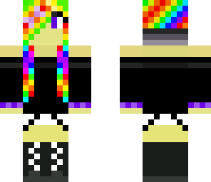 rainbow girl