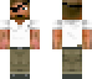 sleekbeek's buisness skin with eyepatch