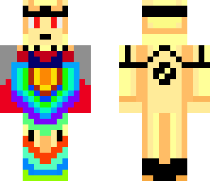 naruto rainbow mode