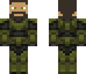 master chief helmet-less