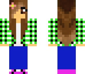 plaid girl