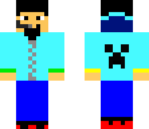 my updated minecraft skin