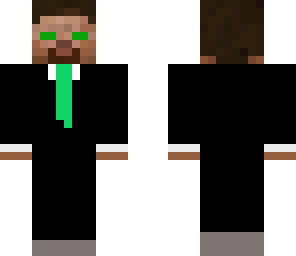 nayan herobrine in tux