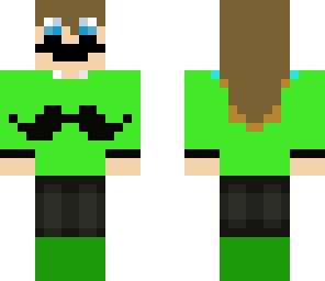 mustache woman