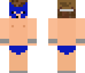 the super hero box blue
