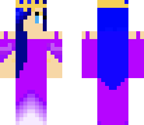 blue head girl