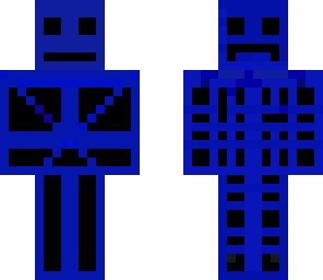 blauw koning