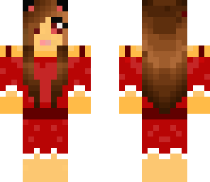 red dress
