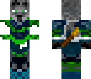 green wolf man