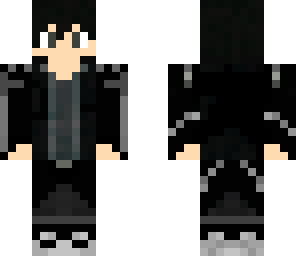 animecraft kirito from sao from riknatear