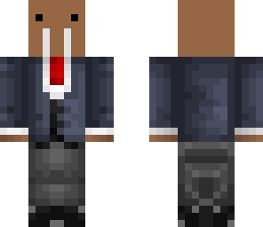 walrus in a tuxedo