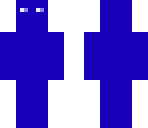 blue man