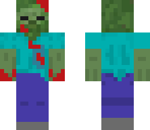 bleeding zombie