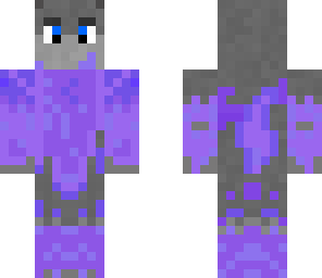 purple wolf girl