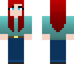 red head girl