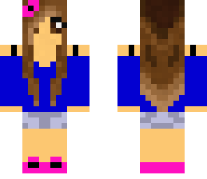 blue girl