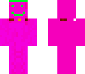 the pink man