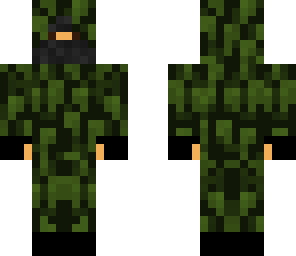 ghillie in the mist