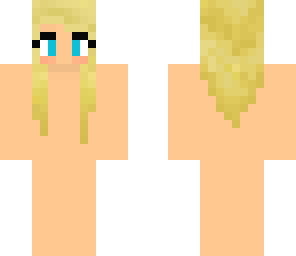 blonde girl skin