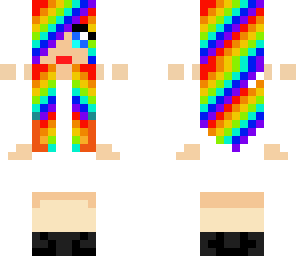 rainbow wedding girl