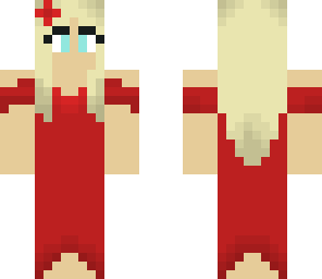 red dress girl