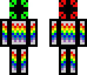 rainbow skin