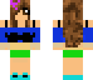mustache girl