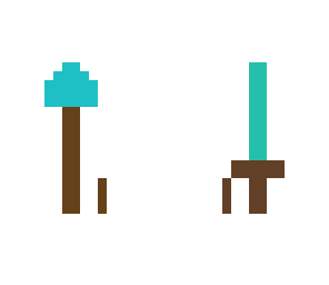 dimond sword and dimond shovel