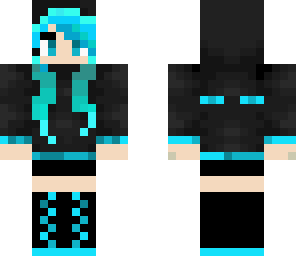 blue ender girl