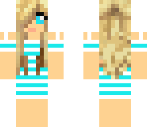 barefoot girl in a summer dress