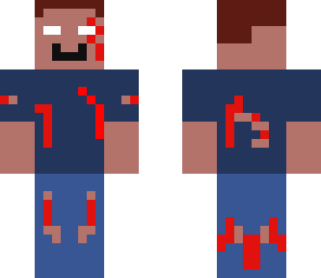 herobrine bashed up
