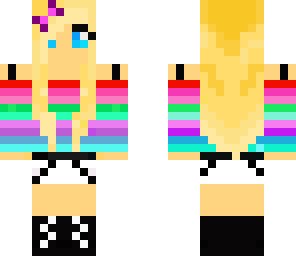 rainbow girl -edit 2-