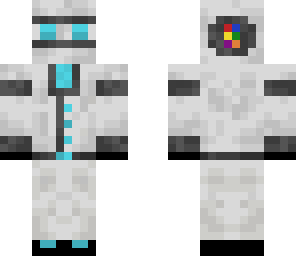robot in a white suit-fix