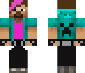 stylish pink dude
