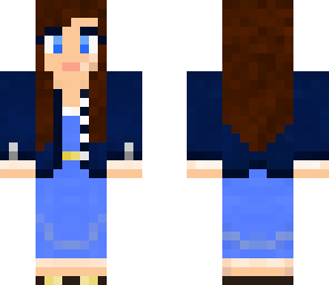 audrey blue dress with blue jacket