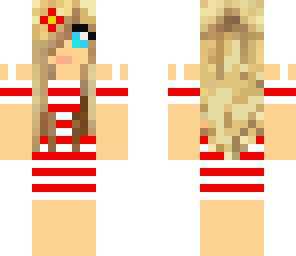 red dress girl
