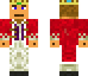 the minecraft king