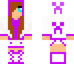 creeper hodie girl