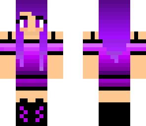 purple dj girl